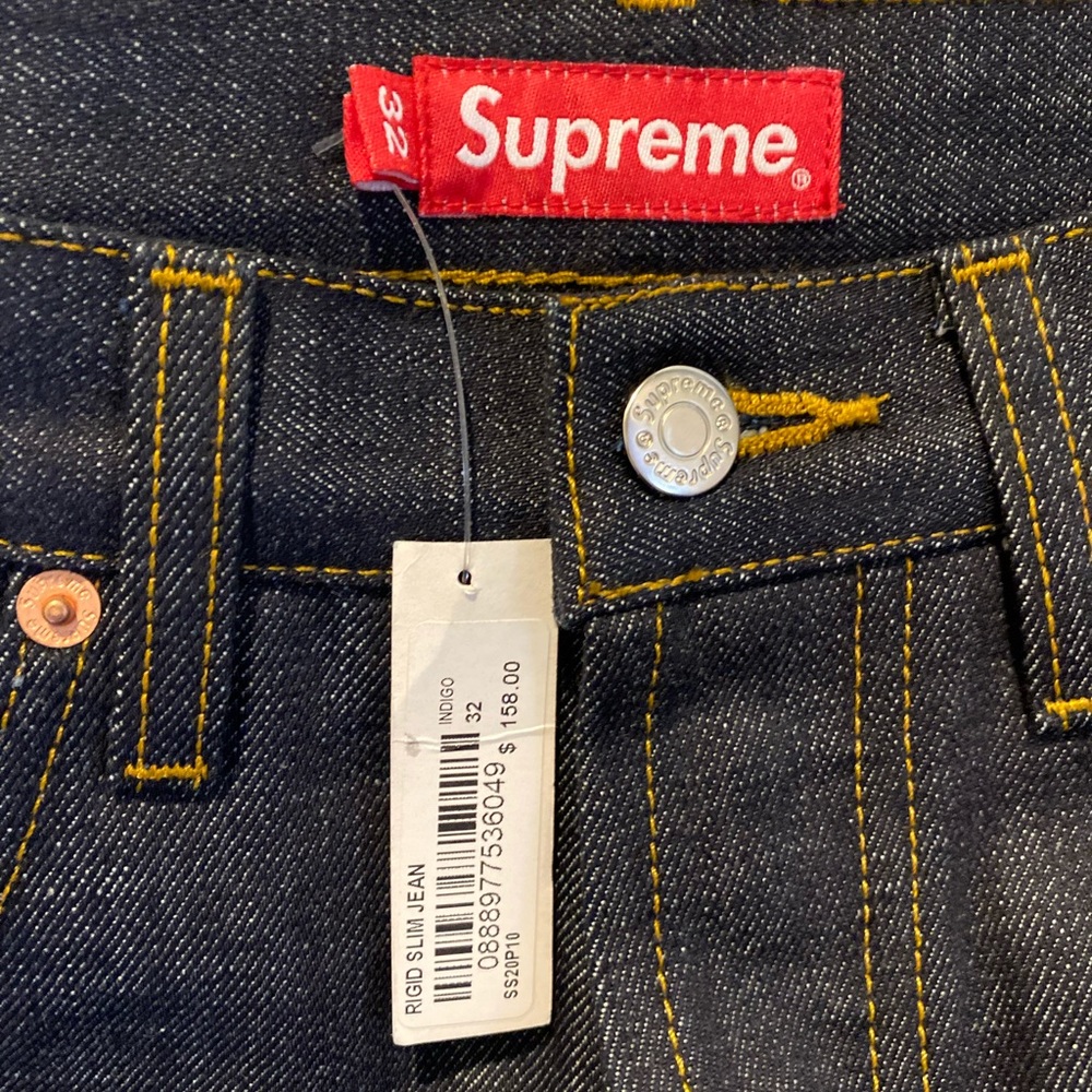 DS SUPREME RIGID SLIM JEANS size 32 SS20